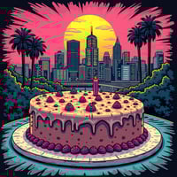 Image 1 of LA Cake x Banana Split