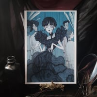 Image 1 of Wednesday Addams - A4 art print