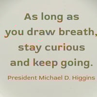 Image 2 of Michael D. Higgins quote (Ref. 742)