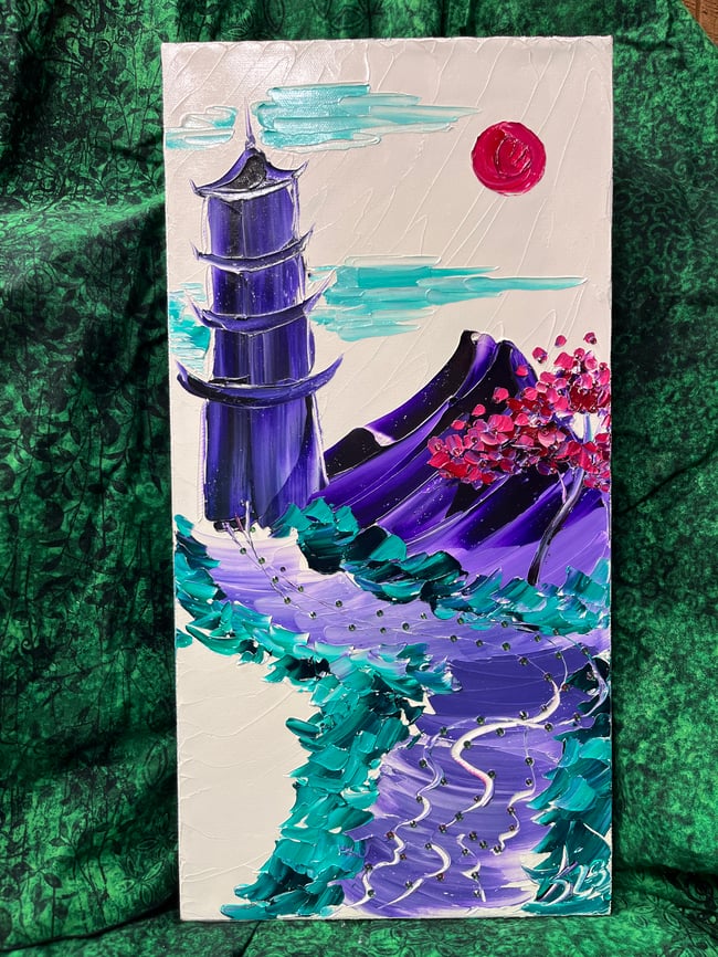 “Trust Your Path” - 10”x20” ready to ship TODAY!