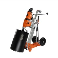 Image 1 of Electric concrete drilling diamond set