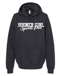 Youth Black Sooner Girl Hoodie 