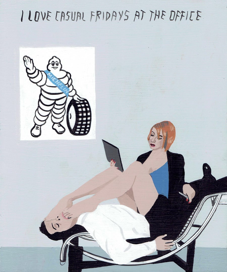 Image of CASUAL FRIDAY AT THE OFFICE