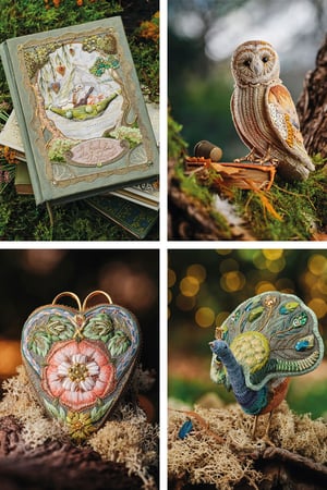 Image of Enchanted Embroidery by Jenny Adin-Christie