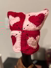 Image 1 of Heart Granny Square Beanie