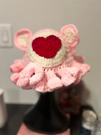 Image 1 of Heartflet Bear Ruffle Hat