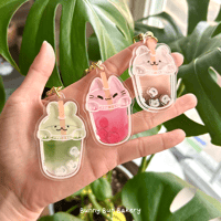 Image 1 of Sweet Refreshment Trio Shaker Keychain