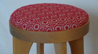 Image 3 of Stool/End Table With Removable Hand Woven Cushion No. 1