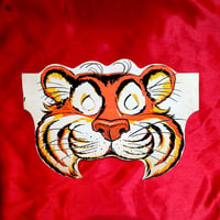 Image 1 of Put a Tiger in your Tank - Tiger Mascot - Enco Gas Station - Advertising Paper Mask (1960s)