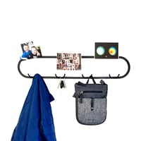 Image 1 of  Modern Coat Rack with Photo Display