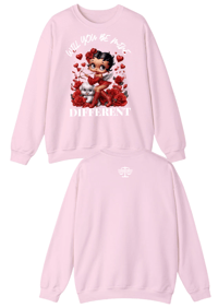 Image 8 of DIFFERENT "VALENTINES DAY" SWEATSHIRT❤️