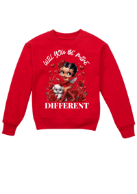 Image 9 of DIFFERENT "VALENTINES DAY" SWEATSHIRT❤️