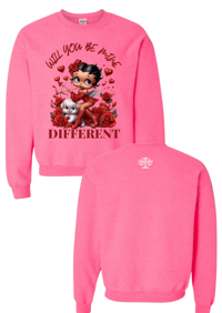 Image 4 of DIFFERENT "VALENTINES DAY" SWEATSHIRT❤️