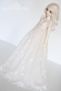 Image 5 of LIMITED - Pale pink lace regency style gown for MNF/PetiteMarionette girls