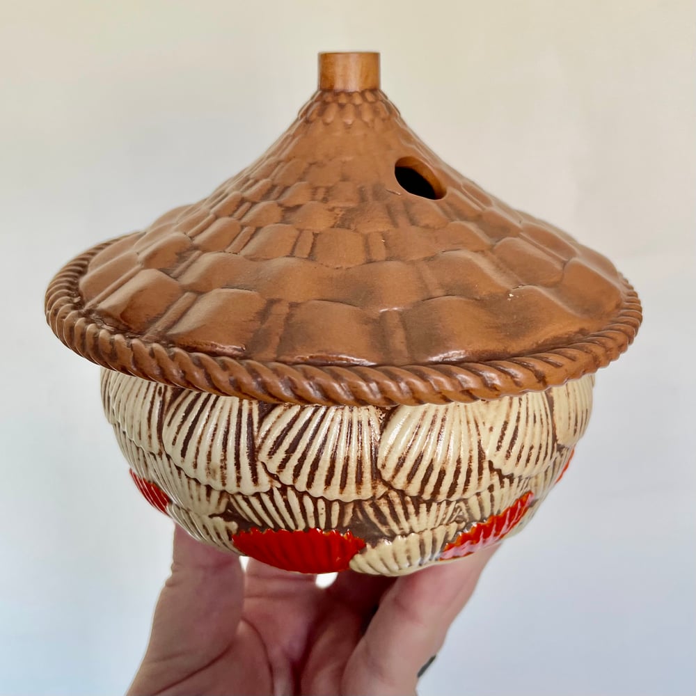  Tiki Collection Aku Tiki Room Shell Lamp 22 oz 2-Piece Mug