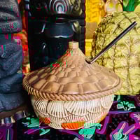 Image 2 of  Tiki Collection Aku Tiki Room Shell Lamp 22 oz 2-Piece Mug