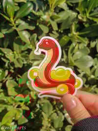 Image 2 of Lunar New Year: Snake 2025 Sticker & Art Print