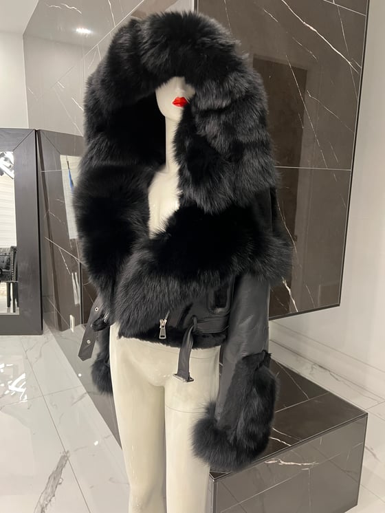 Image of HARLEM FUR BOMBER