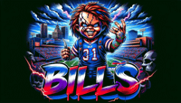 Image 1 of BUFFALO BILLS CHUCKY [MULTIPLE DESIGNS]