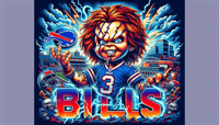 Image 3 of BUFFALO BILLS CHUCKY [MULTIPLE DESIGNS]