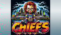 Image 3 of KANSAS CITY CHIEFS CHUCKY [MULTIPLE DESIGNS]