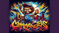 Image 1 of WASHINGTON COMMANDERS CHUCKY [MULTIPLE DESIGNS]