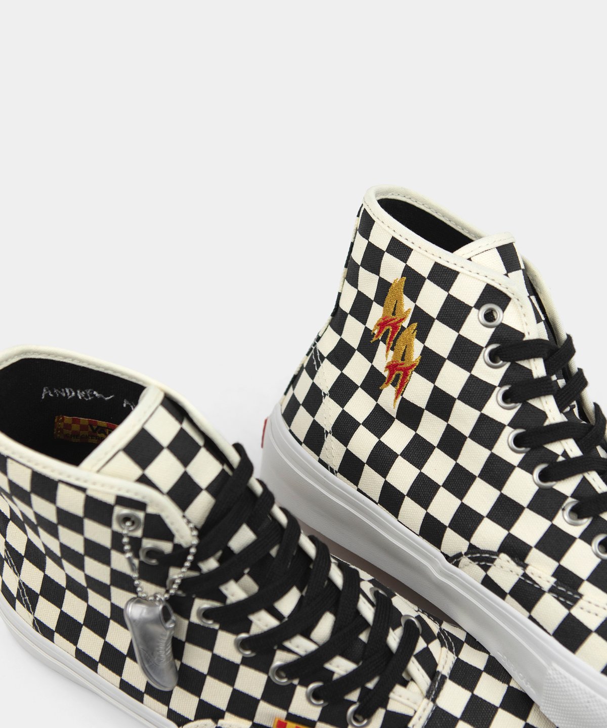 VANS X ANDREW ALLEN_SKATE AUTHENTIC HI VCU :::CHECKERBOARD::: | SILO