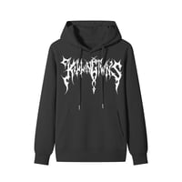 White Logo Hoodie