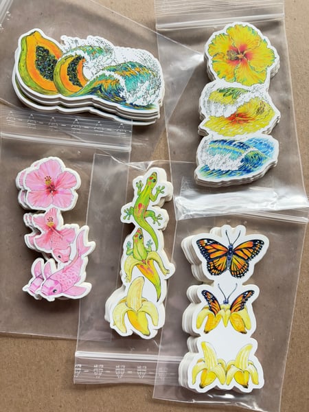 Image of Tropical Sticker Pack