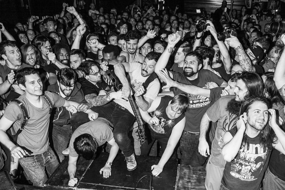 Image of DILLINGER ESCAPE PLAN / SAINT VITUS BAR / BROOKLYN, NY. 2014