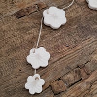Image 4 of Decorative flowers, set of 3. Different sizes