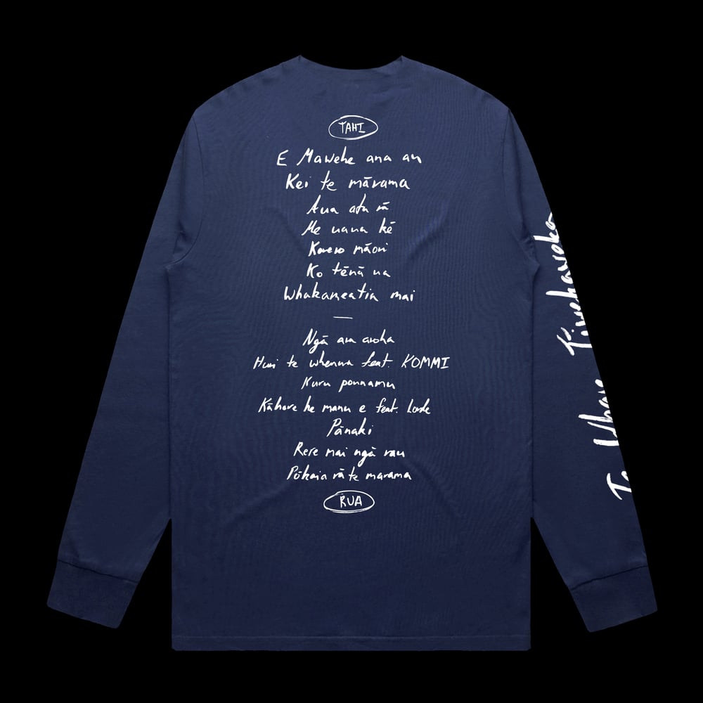 Te Whare Tīwekaweka Dark Blue Long Sleeve