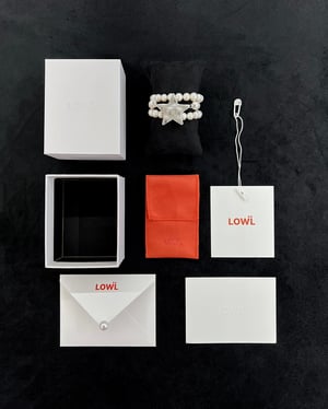 Image of LOWOOL - Lowl Pendant Pearl Bracelet