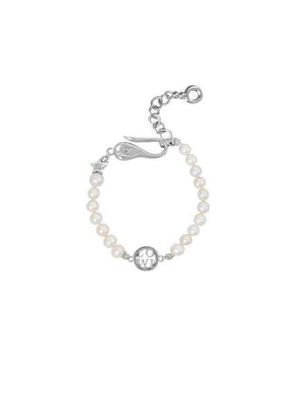 Image of LOWOOL - Lowl Pendant Pearl Bracelet