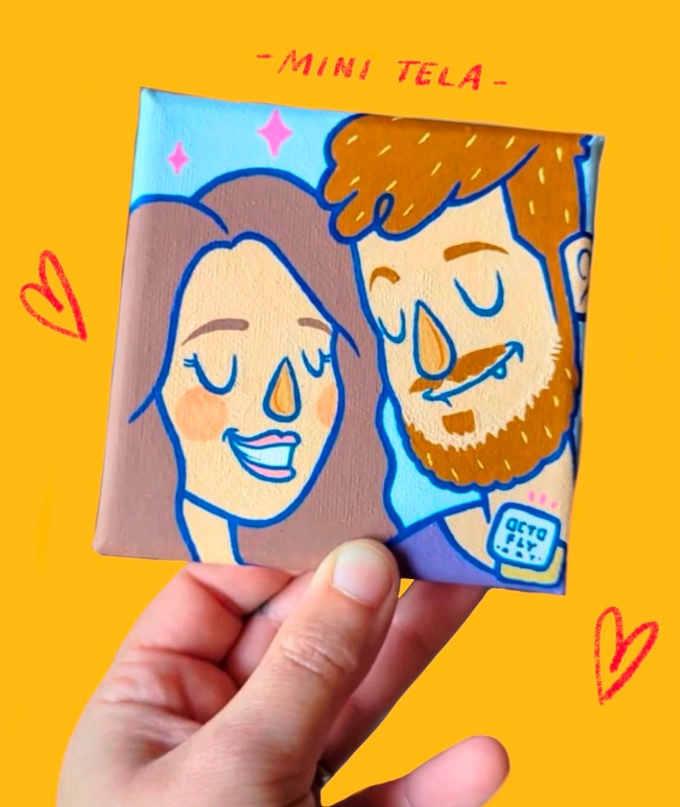 Mini tela personalizzata