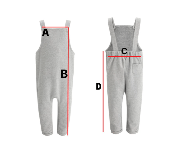 Image of Symmetry in Spring - Taupe Dungarees