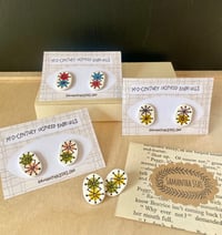 Image 1 of Fun Mid-Century Inspired Earrings