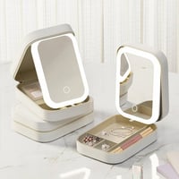 Makeup Case With LED Mirror