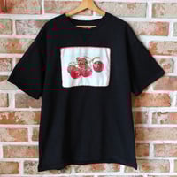 Tomato Vine Bies T-Shirt in Black XXL