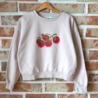 Tomato Vine Bies Sweatshirt in Baby Pink L
