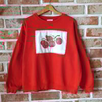 Tomato Vine Bies Sweatshirt in Red XL