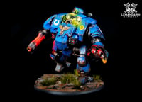 Image 1 of Commission painting - Primaris Redemptor Dreadnought Ultramarines