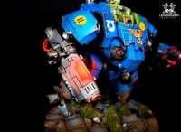 Image 3 of Commission painting - Primaris Redemptor Dreadnought Ultramarines