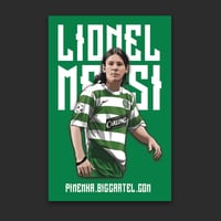 Lionel Messi Pin Badge Green /25