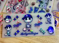Image 3 of LA Dodgers Baseball Holographic Uv Dtf Wrap     1012