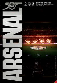 ARSENAL V DINAMO ZAGREB, WEDNESDAY, JANUARY 22