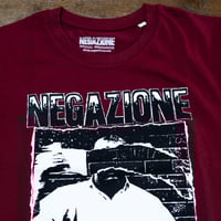 Image 4 of Negazione - Faccia Strappata T-Shirt Burgundy