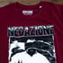 Negazione - Faccia Strappata T-Shirt Burgundy Image 4