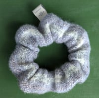 Image 1 of Large Handwoven Wool Hair Scrunchie