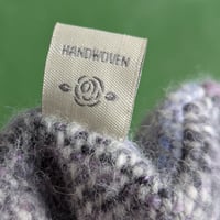 Image 3 of Large Handwoven Wool Hair Scrunchie